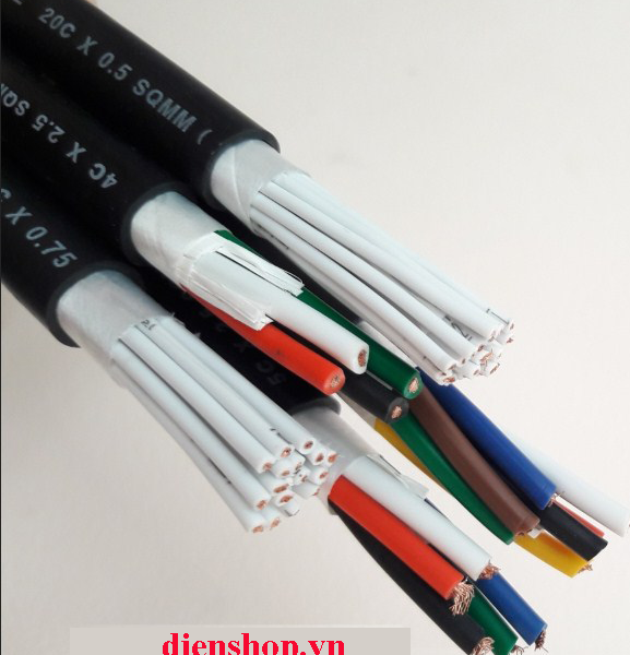 Cáp nhiều sợi 8C x 2.5